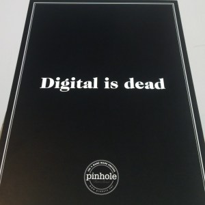 A bold statement in the Pinhole stand.