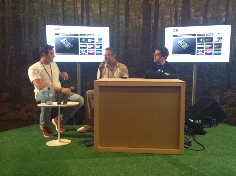 Andy Goodman and John Alexiou at Sónar +D