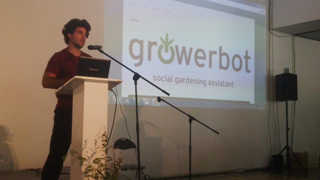 Luke Iseman from Growerbot at Fab 10 Barcelona